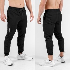Virus Men’s Compound Pants Pull On Drawstring Training Gym Activewear Black XL